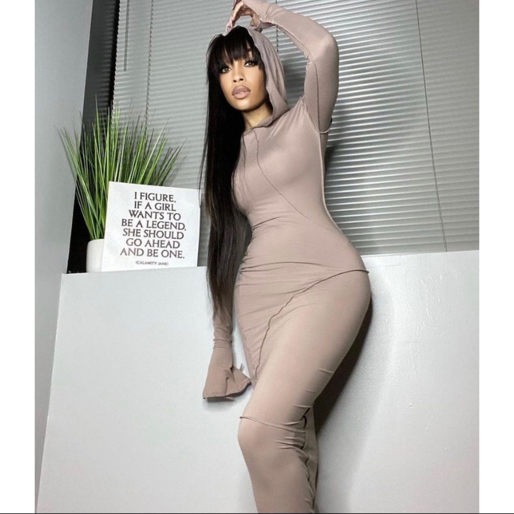 Fitted Maxi Dress